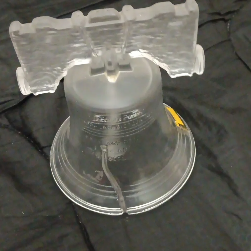 Vintage Lead Crystal Bicentennial Liberty Bell - Picture 3 of 5